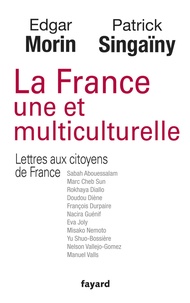 Edgar Morin et Patrick Singaïny - La France une et multiculturelle - Lettres aux citoyens de France.